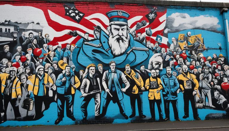 Die Wandmalereien Belfasts: Kunst und Konflikt