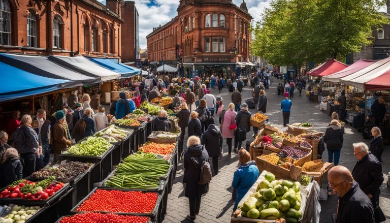 Belfast's Marktplätze